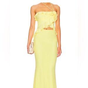 Revolve AFRM Skirt and Top Set